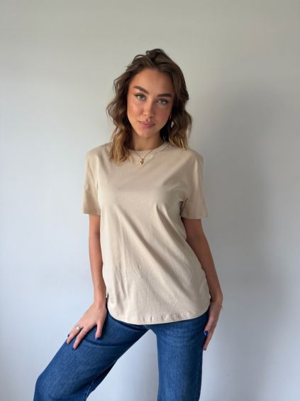 Triko basic krémová