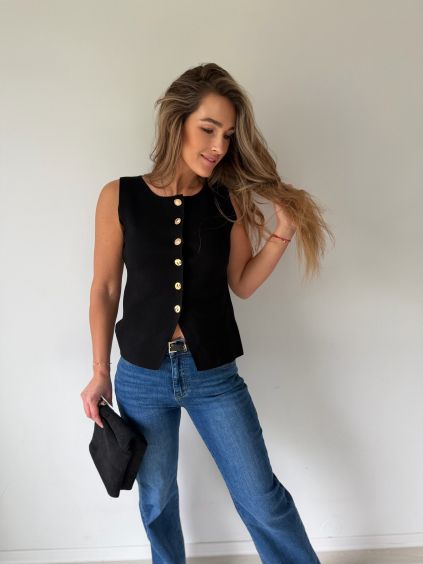 Vestička Power černá