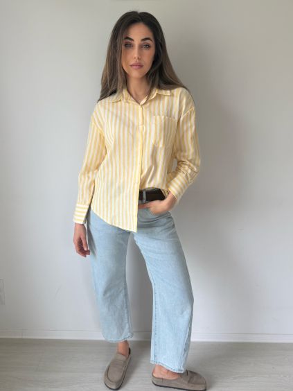 Košile stripes žlutá