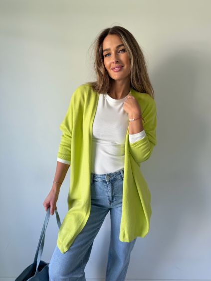 Cardigan cool limeta