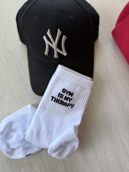 Pánské Ponožky Gym is my therapy