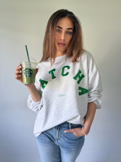Mikina MATCHA šedá