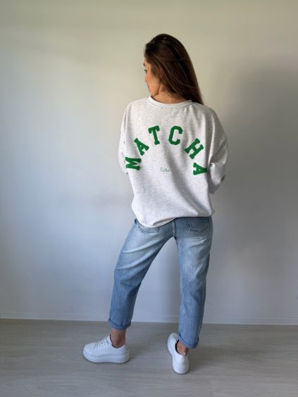 Mikina MATCHA šedá
