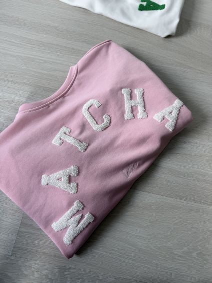 Mikina MATCHA světle růžová