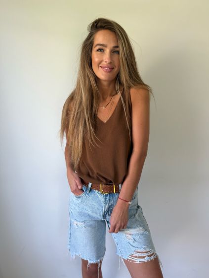 Tílko Lady čokoláda