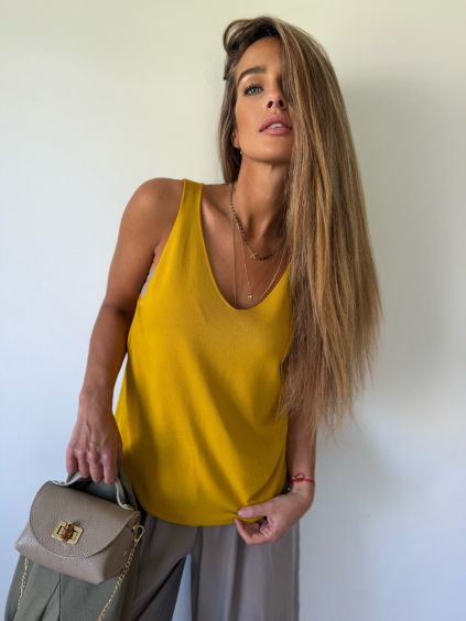 Tílko Lady žlutá