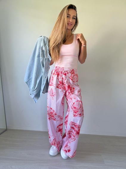 Kalhoty Tropic pink