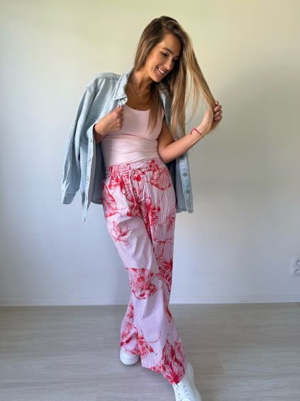 Kalhoty Tropic pink