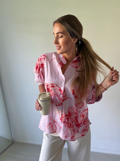 Košile Tropic pink