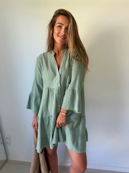 Šaty Slot khaki