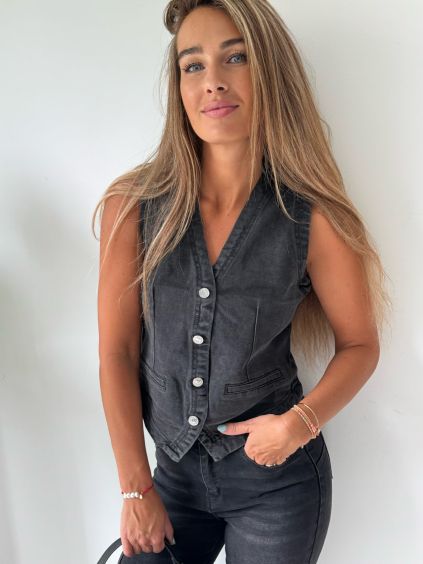 Riflová vestička Black