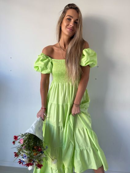 Šaty Summer limeta