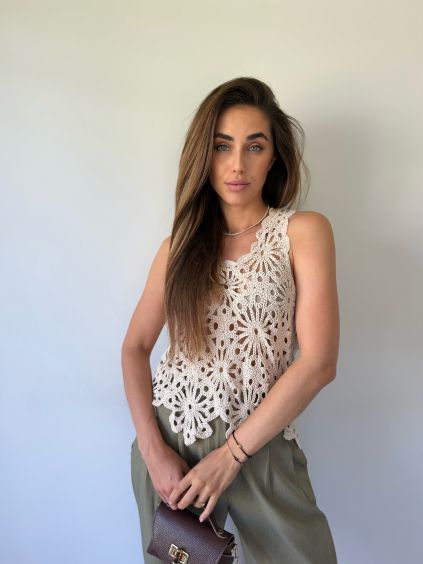 Tílko floer boho