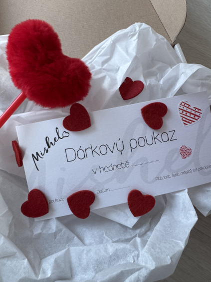 ELEKTRONICKY DÁRKOVÝ POUKAZ 1000 Kč