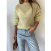 Mohérový svetr Lola žlutá