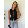 Luxusní vestička Korr černá