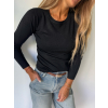 Basic svetr s kul. černá