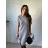 Svetrové šaty Class šedá