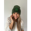 Čepice NY khaki / krémová