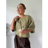 Triko oversize oliva