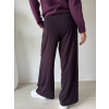 Kalhoty Teo fialová