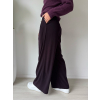 Kalhoty Teo fialová