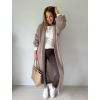 Cardigan mohér mocca