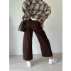 Kalhoty 1226 hnědá