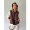 Vesta krátká čokoládová