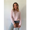 Mohérový svetr růžová