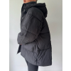 Zimní oversize bunda černá