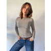 Triko s kašmírem šedá