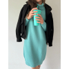 Oversize pletené šaty TISSE mint