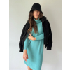 Oversize pletené šaty TISSE mint