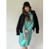 Oversize pletené šaty TISSE mint
