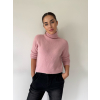 Svetr s rolákem Baby alpaka růžová