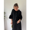 Svetřík s kožíškem černá