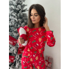 Pyžamo Gingerbread červená
