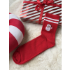 Ponožky Pánské santa červená