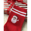 Ponožky Pánské santa červená