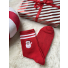 Ponožky Pánské santa červená
