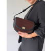 Kabelka hnědo-černá