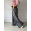 Kalhoty volné s páskem šedá