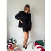 Sukně krátká s krajkou černá