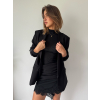 Sukně krátká s krajkou černá