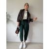 Kalhoty Claude zelená