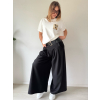 Kalhoty široké Dome černá