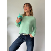 Svetr Lines alpaka mint
