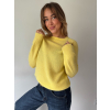 Svetr Lines alpaka žlutá