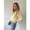 Svetr s alpakou žlutá
